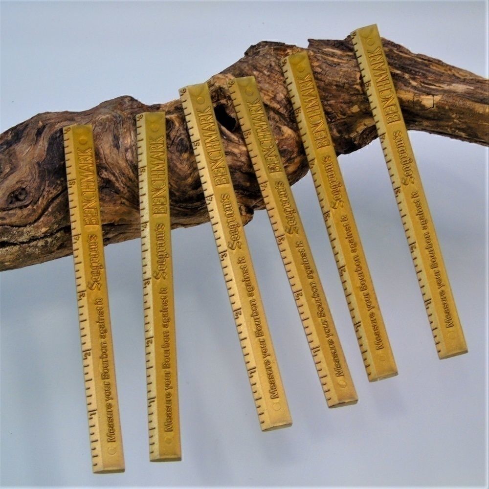 Seagrams Bourbon Benchmark Swizzle Stick Ruler